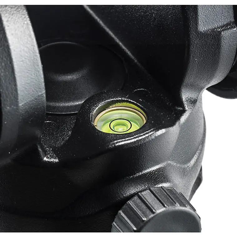  trípode de aluminio 190X Manfrotto con cabezal fluido 500 14