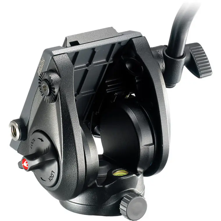  trípode de aluminio 190X Manfrotto con cabezal fluido 500 16