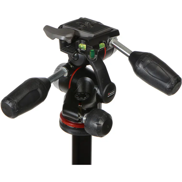 Trípode Manfrotto 190XPRO3 con rótula de 3 vías MHXPRO-3W 7