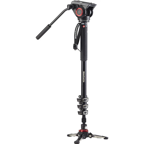 Monopie de Video Manfrotto XPRO con Cabezal Fluido y Base FLUIDTECH