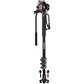Monopie de Video Manfrotto XPRO con Cabezal Fluido y Base FLUIDTECH - Miniatura 2