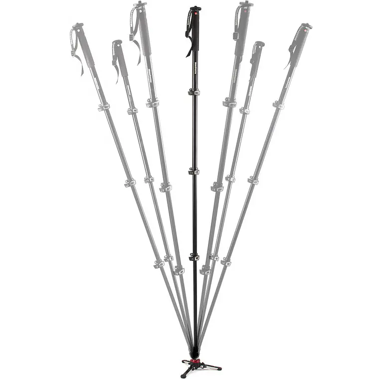 Monopie de Video Manfrotto XPRO con Cabezal Fluido y Base FLUIDTECH 4