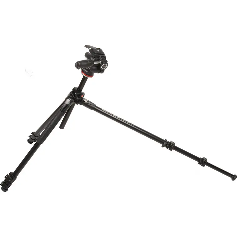 Trípode Manfrotto 290 Dual con Columna de 90° y Rótula de 3 Vías 9