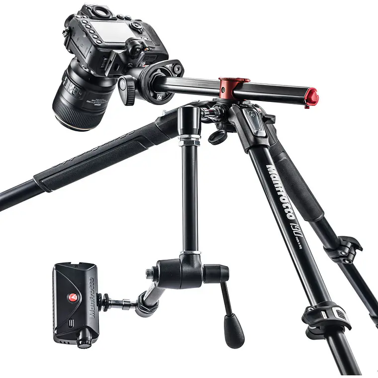 Trípode Manfrotto 190XPRO4 de aluminio 2