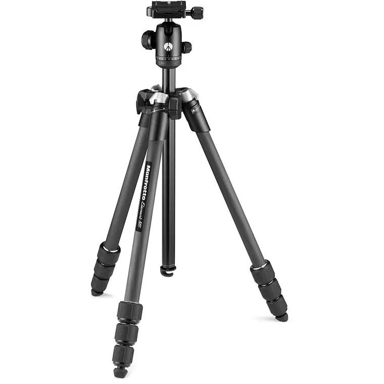 Trípode Manfrotto Element MII Mobile Bluetooth de Fibra de Carbono 1