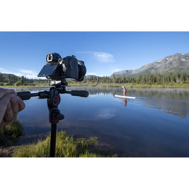 Trípode Manfrotto Befree Advanced con Cabezal 3-Way Live 10