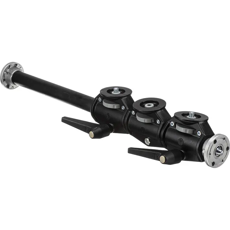  Brazo Manfrotto 131DDB para Cuatro Cabezas (Negro) 2