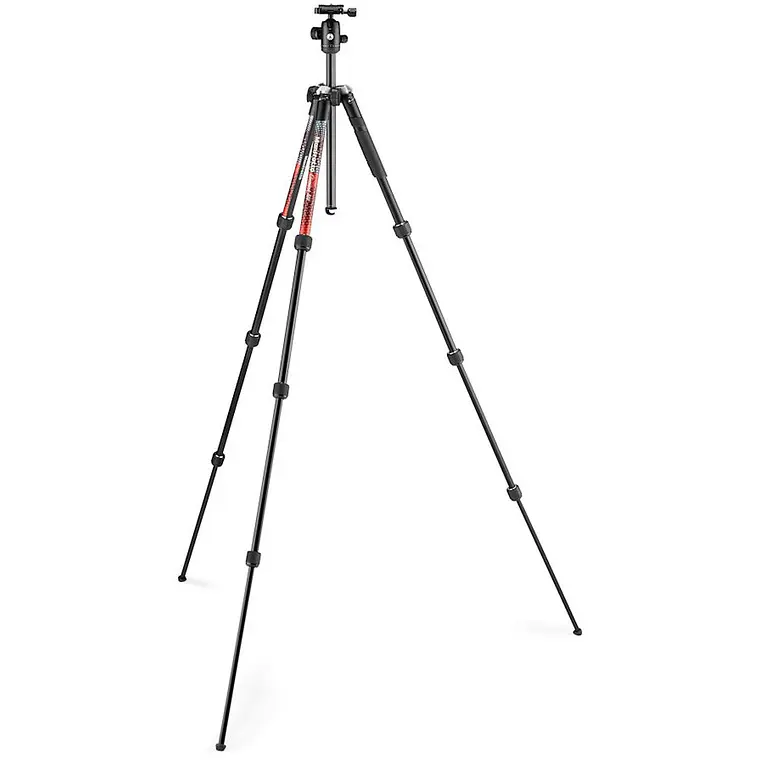 Trípode Manfrotto Element MII con Rótula de Bola (Rojo) 4