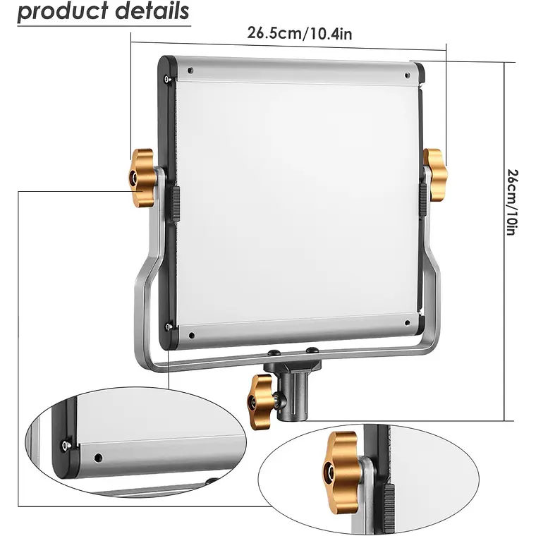 Panel Led Neewer NL480 - Bi-Color 4