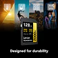 Tarjeta de Memoria SD Lexar 128GB 2000x UHS-II SDXC V90 - Miniatura 4