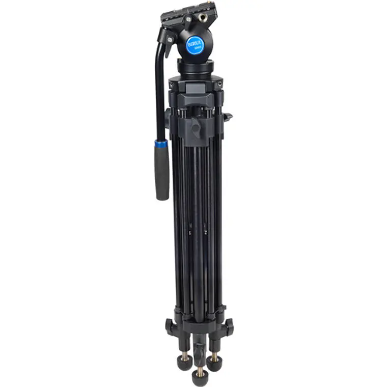 Kit Sirui SH05 de Trípode y Cabezal Fluido para Vídeo 4