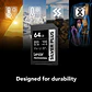 Memoria Lexar 64gb sdxc uhs-I v30 205/100mbs - Miniatura 8