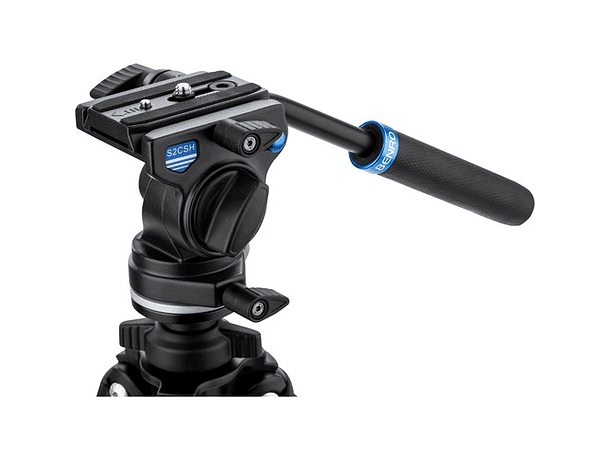 Trípode de Video Benro TSL08AS2CSH con Cabezal Fluido