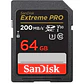 Memoria SD SanDisk 64GB Extreme PRO 200MB/S UHS-I - Miniatura 1