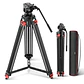Trípode de Video Neewer TP37 187 cm Cabezal Fluido - Miniatura 1