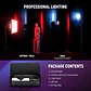 Kit Softbox LED RGB 24W Neewer NK800 - Miniatura 6