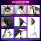 Kit Softbox LED RGB 24W Neewer NK800 - Miniatura 4