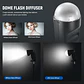 Difusor Magnético Neewer M12 para Flash Speedlite - Miniatura 2
