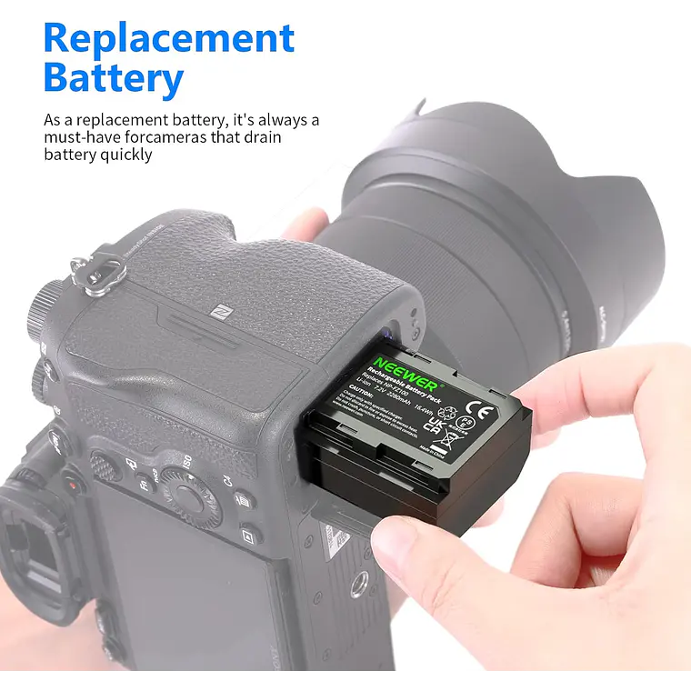 Batería de repuesto Neewer NP-FZ100 para Sony 2