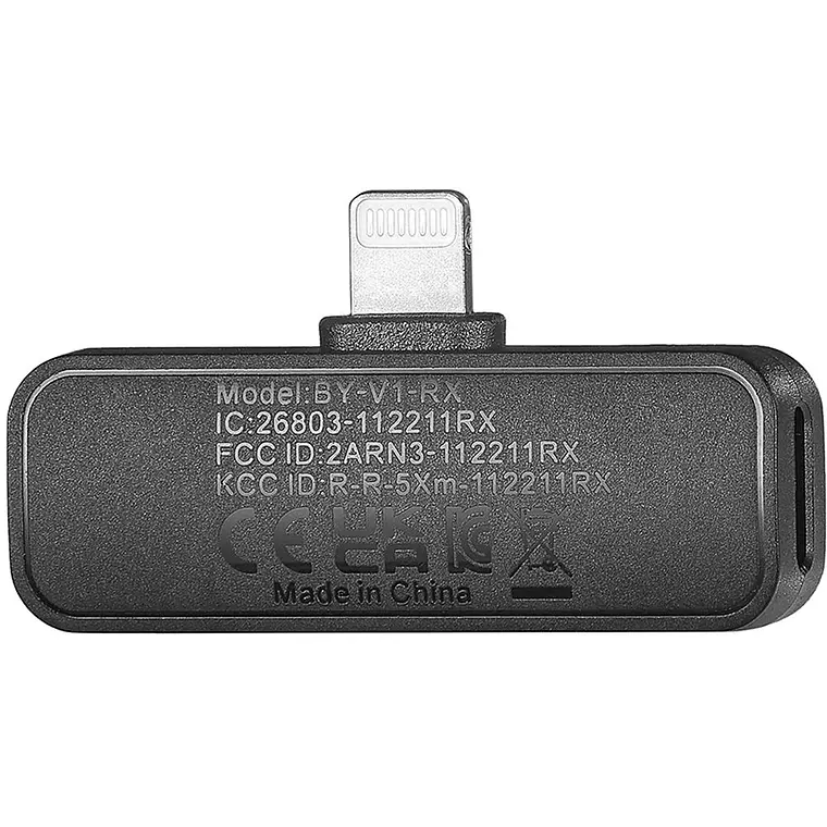 Micrófono Inalámbrico Boya BY-V2 Doble Ultra Compacto 9