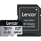 Memoria MicroSD Lexar 64GB 205MB/S UHS-I Con adaptador - Miniatura 1