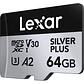 Memoria MicroSD Lexar 64GB 205MB/S UHS-I Con adaptador - Miniatura 4