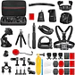 Kit Accesorios 50 en 1 Neewer para Cámaras de Acción - Miniatura 1