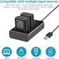 Kit Cargador Dual y Baterías Neewer NP-FW50 1100mAh Sony - Miniatura 8
