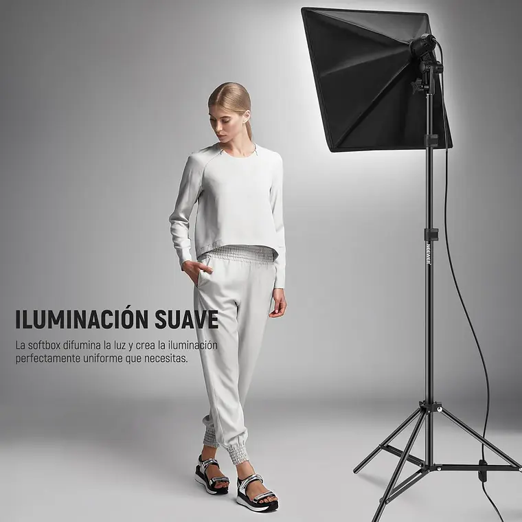 Kit Softbox LED Neewer NK300 5700K 7