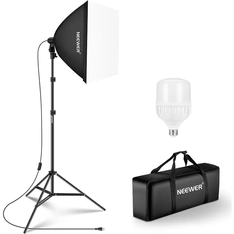 Kit Softbox LED Neewer NK300 5700K 1