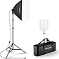 Kit Softbox LED Neewer NK300 5700K - Miniatura 1