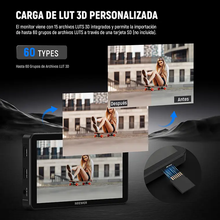 Monitor de Campo Neewer F700 7