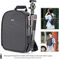 Mochila Neewer para Cámara 11L Negra con Interior Gris - Miniatura 3