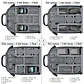 Mochila Neewer para Cámara 11L Negra con Interior Gris - Miniatura 6