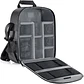 Mochila Neewer para Cámara 11L Negra con Interior Gris - Miniatura 5
