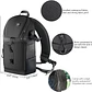 Mochila Bandolera para Cámara Neewer (Negra)​ - Miniatura 5
