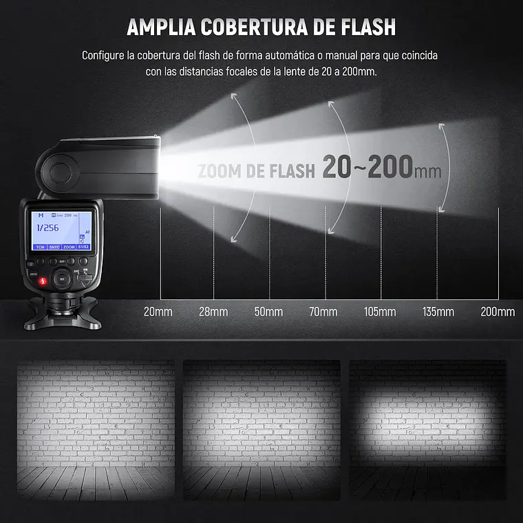 Flash Speedlite TTL Neewer NW700-C para Canon​ 7