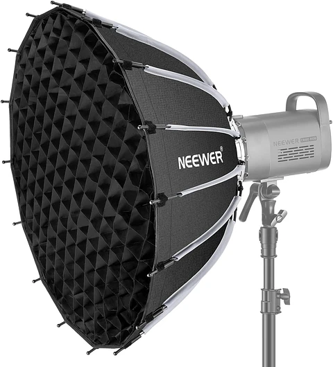 Softbox Parabólico Neewer 65 cm Liberación Rápida con Grid