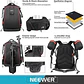 Mochila Neewer 30L Negra para Cámara y Dron - Miniatura 7