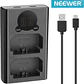 Cargador Dual USB Neewer para Baterías NP-FZ100​ - Miniatura 1