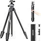 Trípode de Viaje Aluminio Neewer LT07 156 cm con Rótula Bola - Miniatura 1