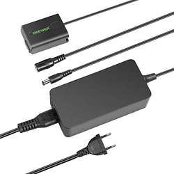 Adaptador Neewer AC-PW20 con Acoplador CC para Sony