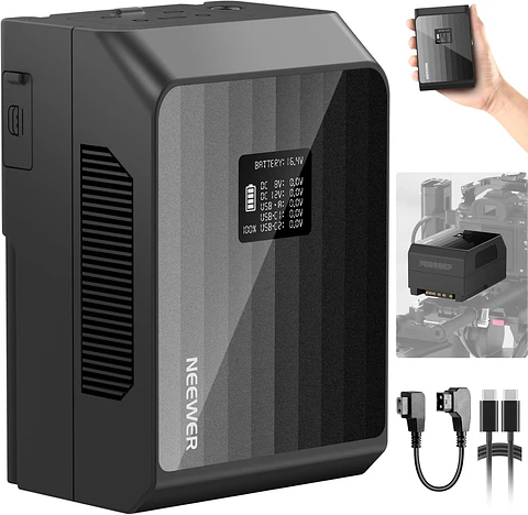 Batería Mini V-Mount Neewer PS099EP 6800mAh 99Wh