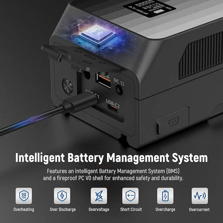 Batería Mini V-Mount Neewer PS099EP 6800mAh 99Wh 8