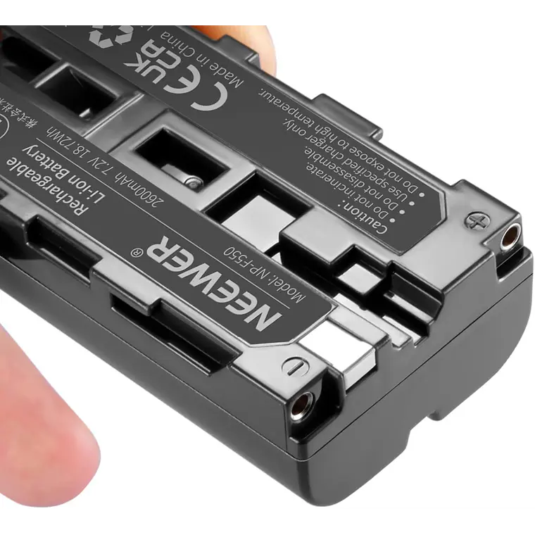 Batería de repuesto Neewer 2600mAh para Sony NP-F550/570/530 5