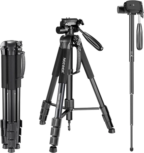 Trípode Monopod Neewer 177 cm Aleación Aluminio para Cámaras