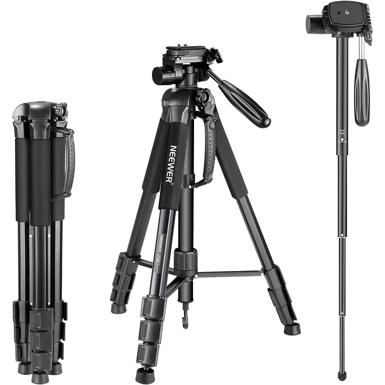 Trípode Monopod Neewer 177 cm Aleación Aluminio para Cámaras 1