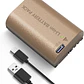 Batería Neewer LP-E6P 2400mAh con Puerto Tipo C - Miniatura 1