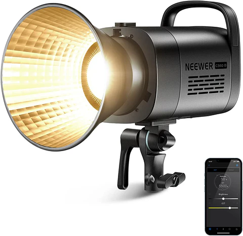 Luz LED Bicolor Neewer CB60B 70W con APP y Control 2.4G