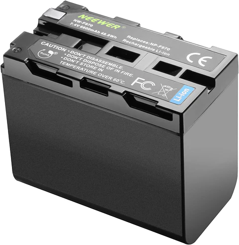 Batería Neewer NP-F970 6600mAh para Sony
